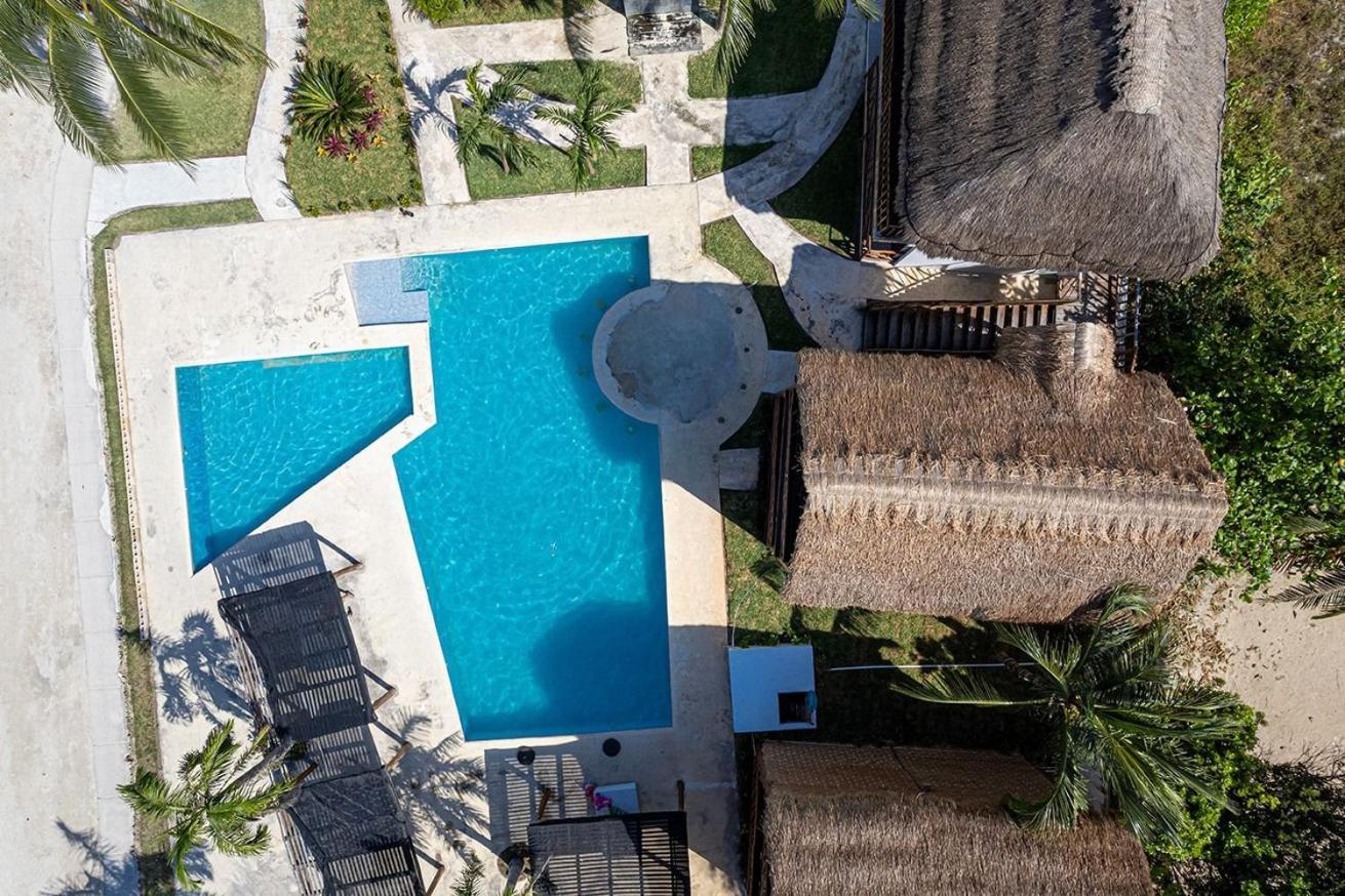 Kabanas & Beach Club Ojo De Agua Puerto Morelos Exterior foto
